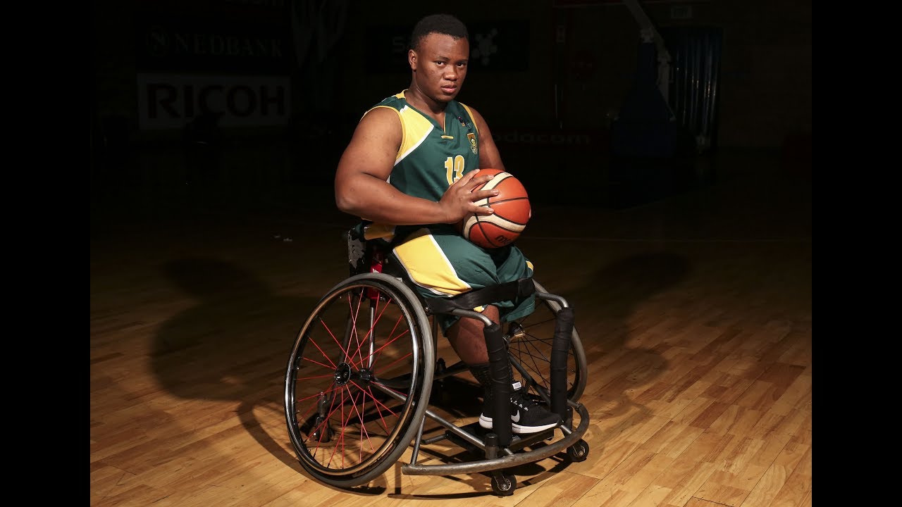 Wheelchair Basketball South Africa U23 Player (2017) Kwazi Kubheka YouTube