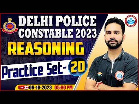 Delhi Police Constable 2023 | Reasoning Practice Set 20, DP Reasoning PYQs, Reasoning By Rahul Sir