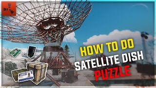HOW TO DO SATELLITE DISH PUZZLE TO LOOT | RUST