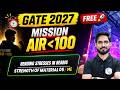 Bending Stresses in Beams | Strength of Material 05 | ME | GATE 2027 Mission Under AIR 100