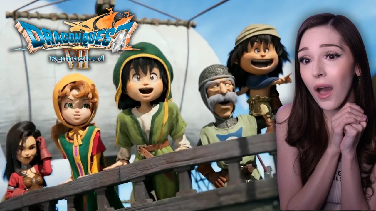 DRAGON QUEST VII Reimagined Announcement Trailer Reaction – Nintendo Direct 9.12.2025