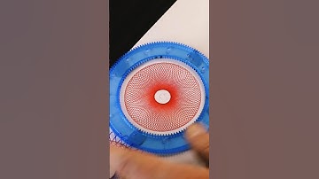 Beautiful Spirograph #spirograph #satisfying #viral #art #asmr #pattern #rihanna #relaxing
