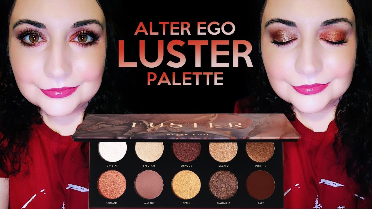 NEW!!! Alter Ego Luster Palette Review and Tutorial
