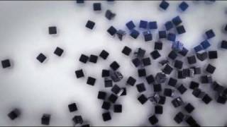 3D Cubes Falling Down