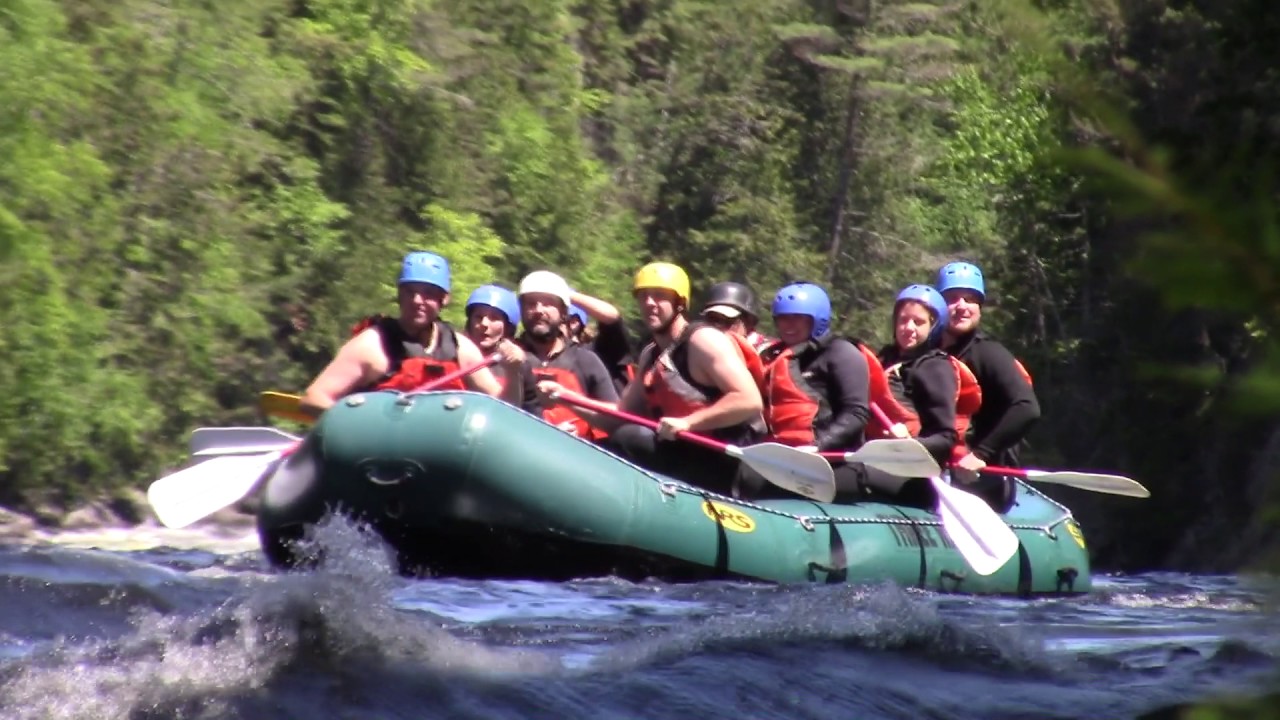 Kennebec River Rafting with Three Rivers 6-10-2017 - YouTube
