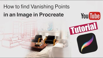 How to Find Vanishing Points in an Image in Procreate #interiordesign #designer #interior