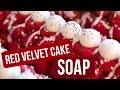 Red Velvet Cake Soap | Royalty Soaps