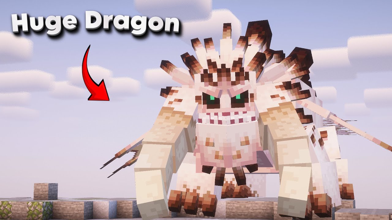 МЫ НАШЛИ СТРАШНЕЙШЕГО ЗВЕРЯ!? - Minecraft Dragons