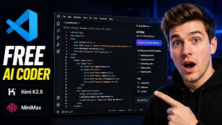 Use kimi k2.6 and minimax 2.7 for free inside vs code
