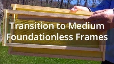 Changing to Foundationless Frames