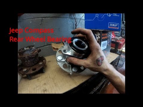 Rear Wheel Bearing On Jeep - YouTube