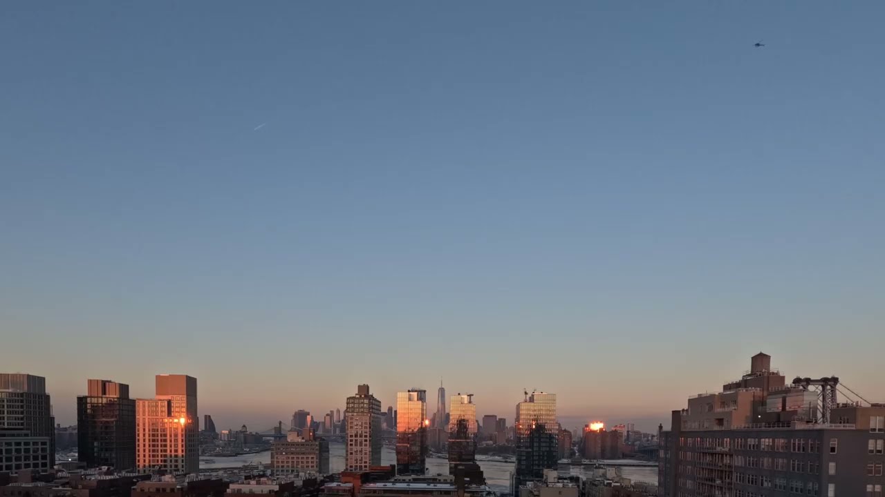 NYC Timelapse - Sunrise to Sunset - February 11, 2026