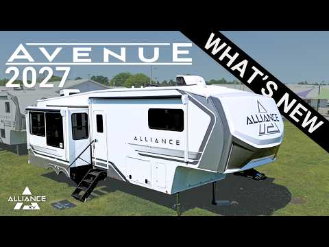 2027 AVENUE: New Model Year Features and Enhancements