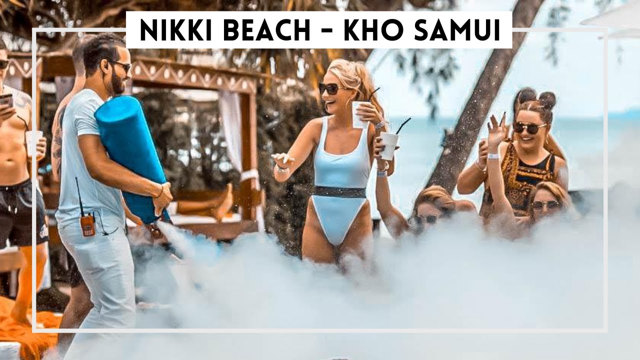 The best SUNDAY BRUNCH in KOH SAMUI - Nikki Beach Resort