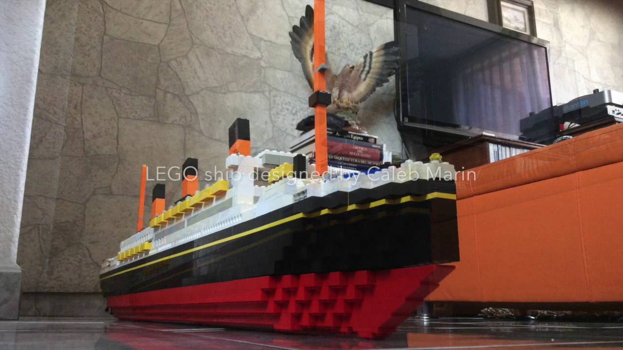 WHITE STAR LINE RMS MAJESTIC SS BISMARCK IN LEGO - YouTube Rms Britannic Model