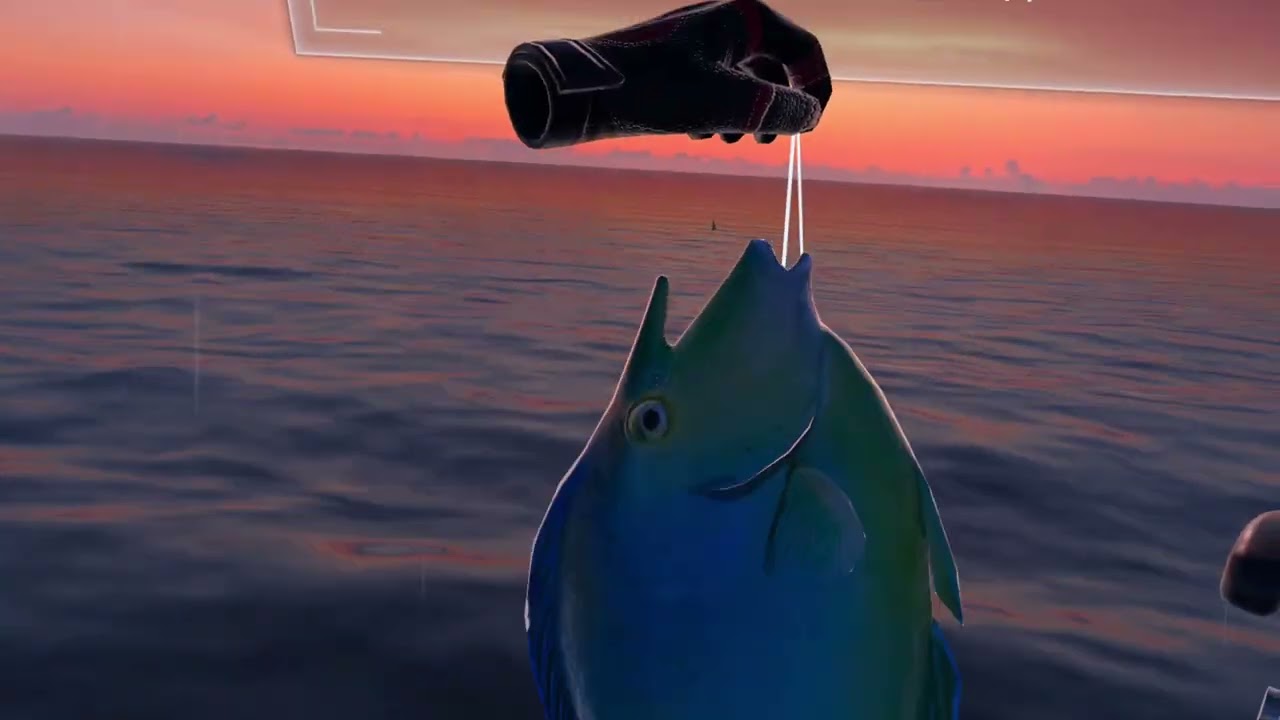 Real VR Fishing - Bluespine Unicornfish