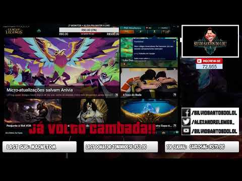 !vip - ESTAMOS AO VIVO PELO YOUTUBE E TWITCH! VEM #Silvao100K - !vip - ESTAMOS AO VIVO PELO YOUTUBE E TWITCH! VEM #Silvao100K