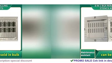 8 in 1 BGA Reballing Stencil Kits for DDR5/DDR5X/DDR6 Tin Planting Platform BGA template Maintenance