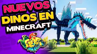 🟢DINOSAURIOS EN MINECRAFT🟢 - COMO INSTALARLOS FACIL Y RAPIDO