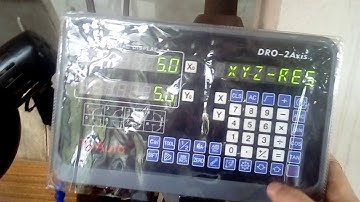 DRO China ToAuto Radius to Diameter lathe, direct reading mode,  digital readout