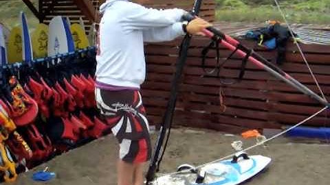 How to fast tack in windsurfing