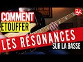 Cours de basse FR - Comment étouffer les résonances sur la basse