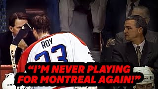 The Day Patrick Roy Traded Himself in the Middle of a Game Wealth