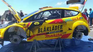 Rally islas Canaria 2018 entrenamiento zona artenara las palmas de gran Canaria screenshot 2