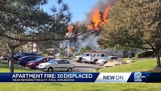 Waukesha Apartment fire