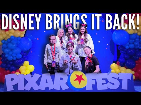 Disney's PIXAR FEST returns to Disneyland in 2024! | First Look into this Must-Try Experience!