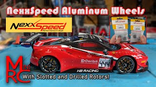 Mini Z - 1/28th NexxSpeed Aluminum Wheels with Brake Rotors!