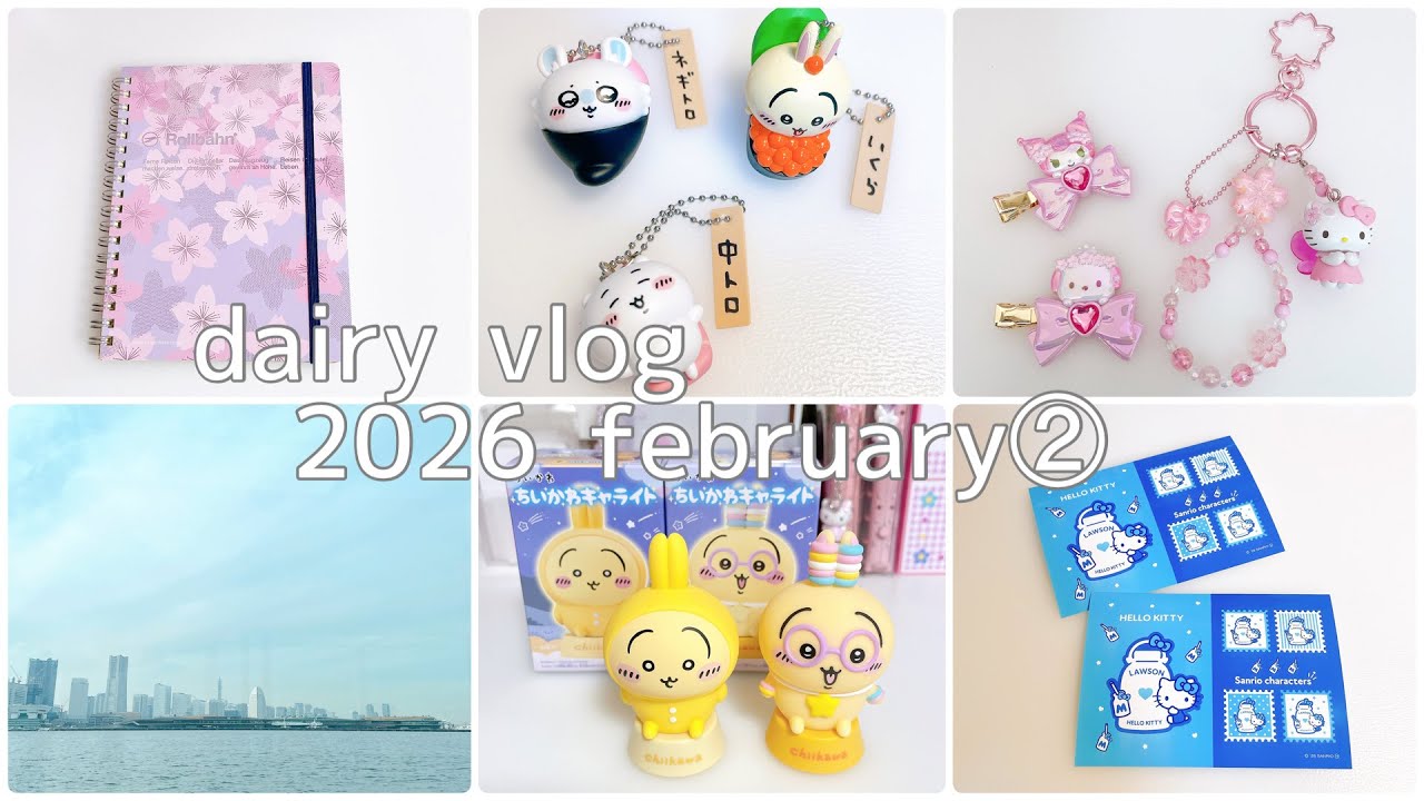 ［vlog］自分の機嫌は自分で取る/iHerb購入品/スリーコインズ/サンリオ/推し活etc...