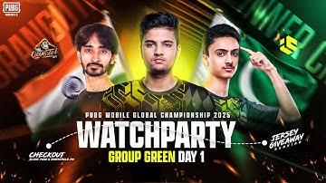 PMGC 2025 GROUP GREEN LIVE | HINDI/URDU | BLADE PUBG