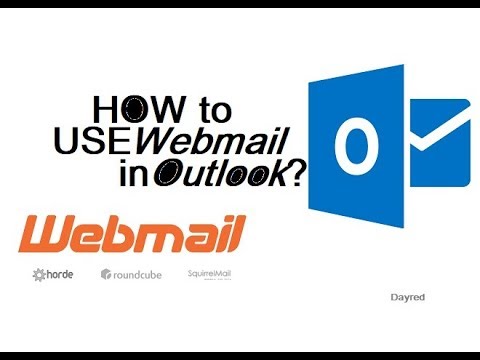 How to use Webmail on Outlook?