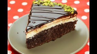 Delicious Turkish bounty cake كيكة الباونتي التركية بمذاق وشكل رهيب كيك الطبقات التركية screenshot 5