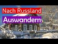 Dorf Baryschewo in Sibirien. Dorfleben in Russland. Auswanderung