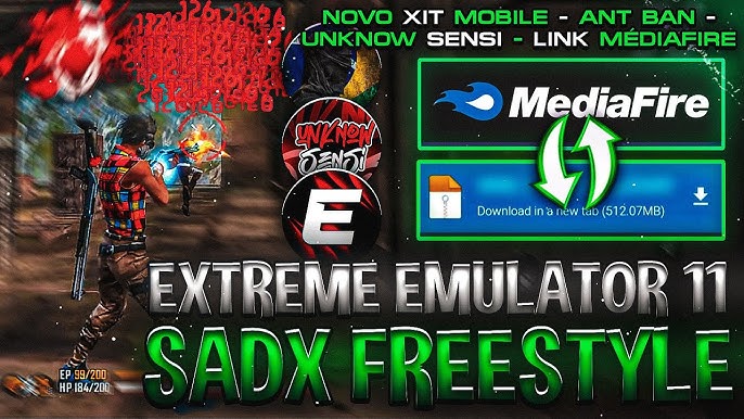 NOVO! 😈 PACK SADX FREESTYLE - EXTREME EMULATOR - PAINEL FREESTYLE - SENSI  ANDROID E IPHONE - YouTube