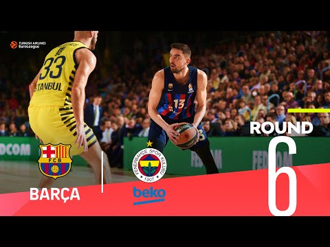 Barcelona takes thrilling win over Fenerbahce! | Round 6, Highlights | Turkish Airlines EuroLeague