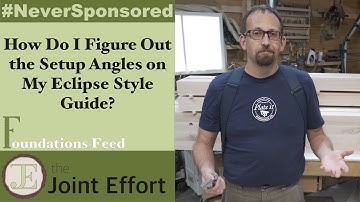 How do I Figure Out the Sharpening Angles on my Eclipse Honing Guide?