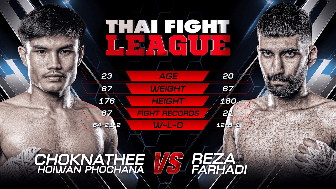 Choknathee Hoiwan Phochana vs. Reza Farhadi | THAI FIGHT LEAGUE #93 | 15 February 2026