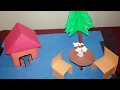 How to make a paper house: easy paper craft project How to make a paper house: easy paper craft project
