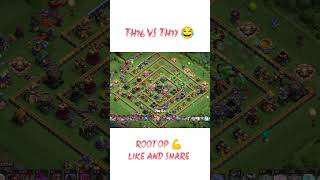 Perfect TH16 vs TH17 Attack Strategy 😍 #shorts #shortsfeed #coc