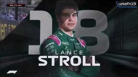 Lance Stroll interrupts Lance Stroll interrupting