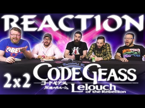 Code Geass 2x2 REACTION!! "Plan for Independent Japan"