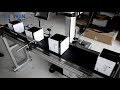 Pipeline mobile flying fiber laser marking machine for bottle, packing box,spare parts