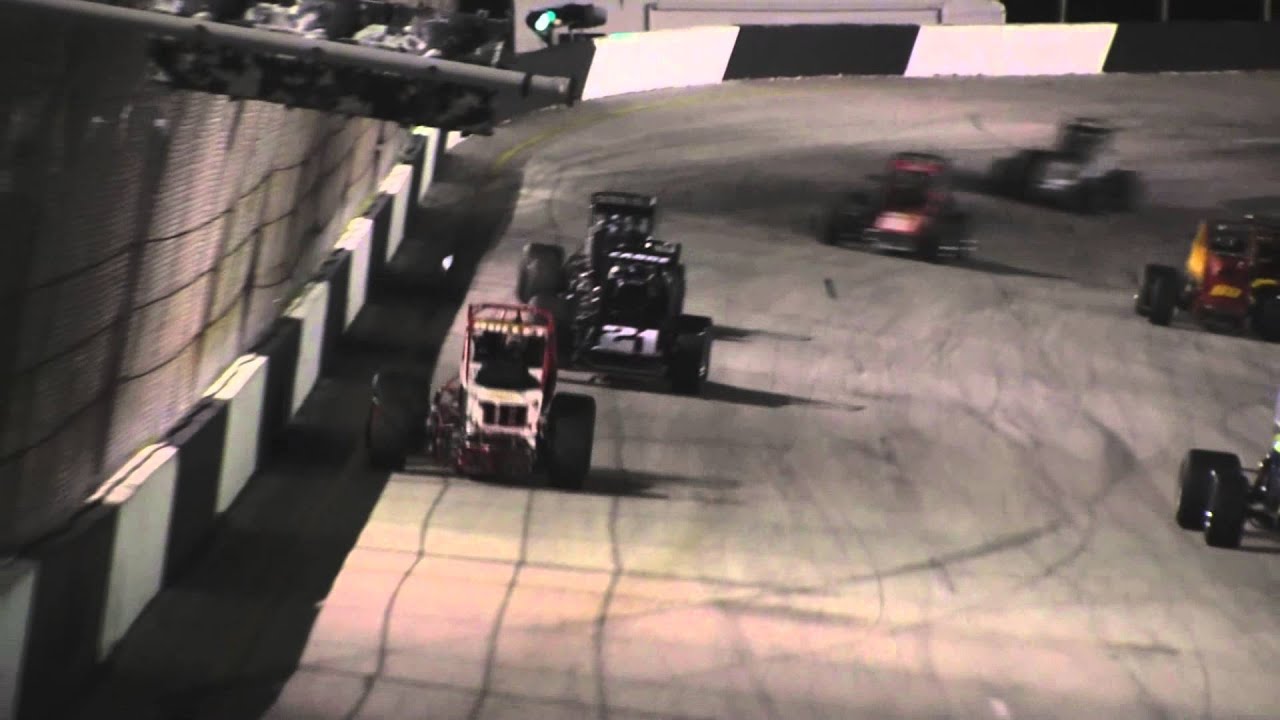 Non-Wing Sprint Cars @ Desoto Speedway 8-16-2014 - YouTube