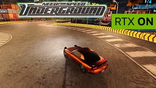 NFS Underground ama RTX ile!