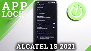 How to Lock Apps with Fingerprint in Alcatel 1S 2021  – Add App Lock screenshot 4