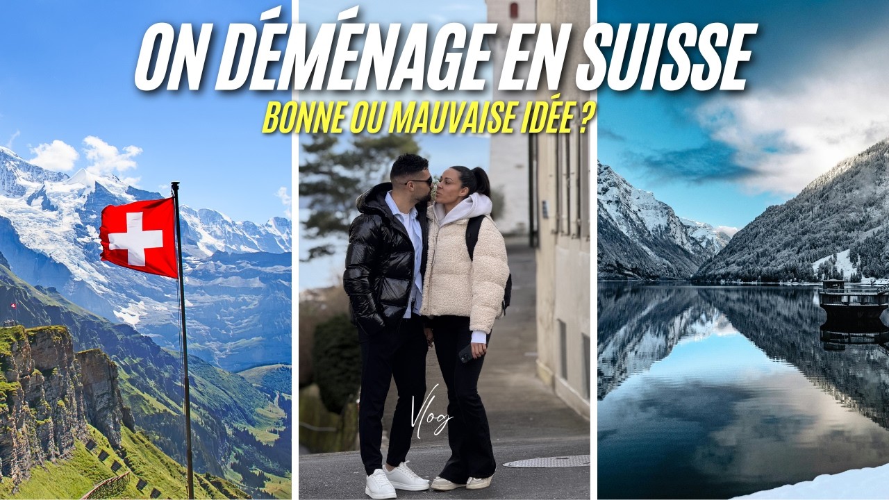 On quitte la France ? 🤨 #suisse #vlog #famille