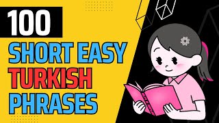 100 Short Turkish Phrases  For Every Level | Language Animated